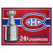 Fan Mats Montreal Canadiens Dynasty 8Ft. X 10Ft. Plush Area Rug