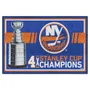 Fan Mats New York Islanders Dynasty 5Ft. X 8Ft. Plush Area Rug