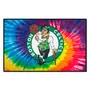 Fan Mats Boston Celtics Tie Dye Starter Mat Accent Rug - 19In. X 30In.