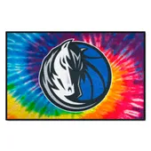 Fan Mats Dallas Mavericks Tie Dye Starter Mat Accent Rug - 19In. X 30In.