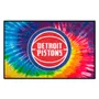 Fan Mats Detroit Pistons Tie Dye Starter Mat Accent Rug - 19In. X 30In.