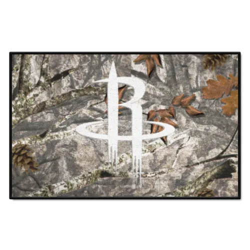 Fan Mats Houston Rockets Camo Starter Mat Accent Rug - 19In. X 30In.