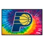 Fan Mats Indiana Pacers Tie Dye Starter Mat Accent Rug - 19In. X 30In.