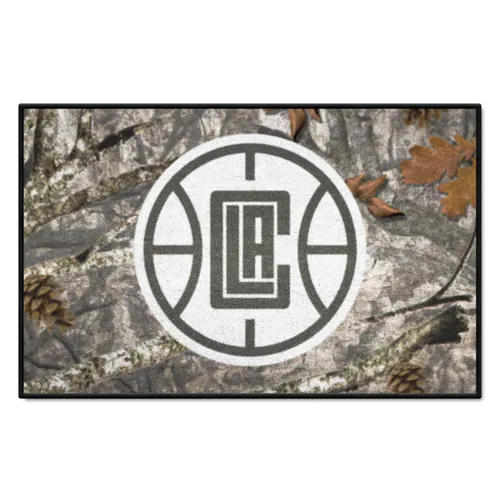 Fan Mats Los Angeles Clippers Camo Starter Mat Accent Rug - 19In. X 30In.