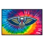 Fan Mats New Orleans Pelicans Tie Dye Starter Mat Accent Rug - 19In. X 30In.