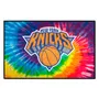 Fan Mats New York Knicks Tie Dye Starter Mat Accent Rug - 19In. X 30In.