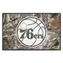 Fan Mats Philadelphia 76Ers Camo Starter Mat Accent Rug - 19In. X 30In.