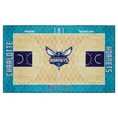 Fan Mats Charlotte Hornets 6 Ft. X 10 Ft. Plush Area Rug