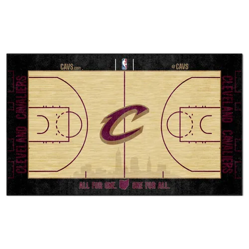 Fan Mats Cleveland Cavaliers 6 Ft. X 10 Ft. Plush Area Rug