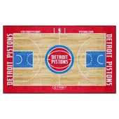 Fan Mats Detroit Pistons 6 Ft. X 10 Ft. Plush Area Rug