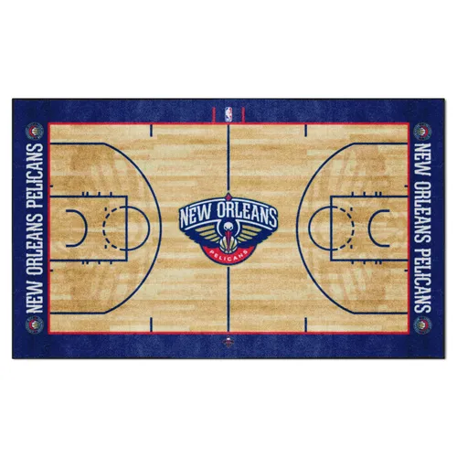 Fan Mats New Orleans Pelicans 6 Ft. X 10 Ft. Plush Area Rug