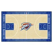 Fan Mats Oklahoma City Thunder 6 Ft. X 10 Ft. Plush Area Rug