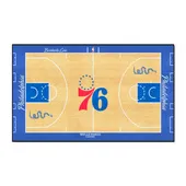 Fan Mats Philadelphia 76Ers 6 Ft. X 10 Ft. Plush Area Rug