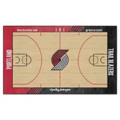 Fan Mats Portland Trail Blazers 6 Ft. X 10 Ft. Plush Area Rug