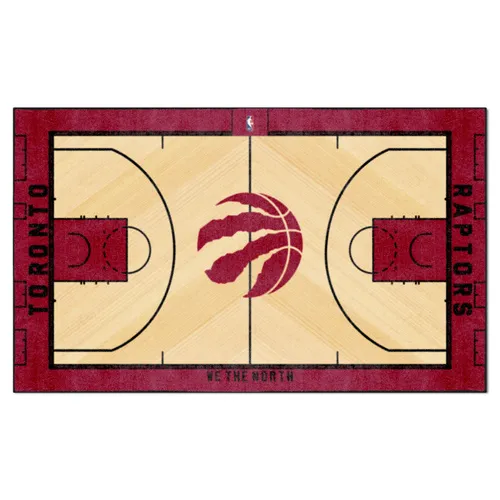 Fan Mats Toronto Raptors 6 Ft. X 10 Ft. Plush Area Rug