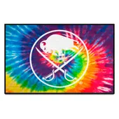 Fan Mats Buffalo Sabres Tie Dye Starter Mat Accent Rug - 19In. X 30In.