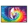 Fan Mats Vegas Golden Knights Golden Knights Tie Dye Starter Mat Accent Rug - 19In. X 30In.