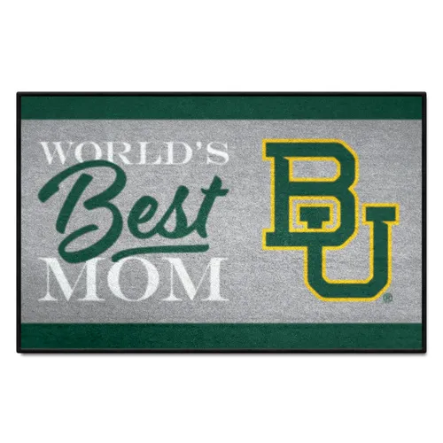 Fan Mats Baylor Bears World's Best Mom Starter Mat Accent Rug - 19In. X 30In.