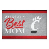 Fan Mats Cincinnati Bearcats World's Best Mom Starter Mat Accent Rug - 19In. X 30In.