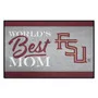 Fan Mats Florida State Seminoles World's Best Mom Starter Mat Accent Rug - 19In. X 30In.