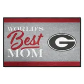 Fan Mats Georgia Bulldogs World's Best Mom Starter Mat Accent Rug - 19In. X 30In.