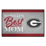 Fan Mats Georgia Bulldogs World's Best Mom Starter Mat Accent Rug - 19In. X 30In.