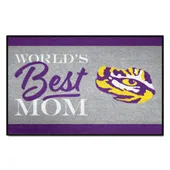 Fan Mats Lsu Tigers World's Best Mom Starter Mat Accent Rug - 19In. X 30In.