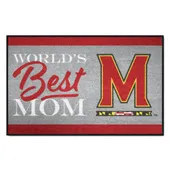 Fan Mats Maryland Terrapins World's Best Mom Starter Mat Accent Rug - 19In. X 30In.