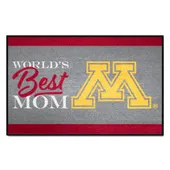 Fan Mats Minnesota Golden Gophers World's Best Mom Starter Mat Accent Rug - 19In. X 30In.