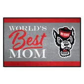 Fan Mats Nc State Wolfpack World's Best Mom Starter Mat Accent Rug - 19In. X 30In.