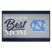 Fan Mats North Carolina Tar Heels World's Best Mom Starter Mat Accent Rug - 19In. X 30In.