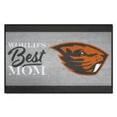 Fan Mats Oregon State Beavers World's Best Mom Starter Mat Accent Rug - 19In. X 30In.