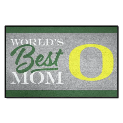 Fan Mats Oregon Ducks World's Best Mom Starter Mat Accent Rug - 19In. X 30In.