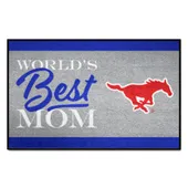 Fan Mats Smu Mustangs World's Best Mom Starter Mat Accent Rug - 19In. X 30In.