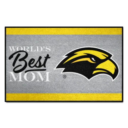 Fan Mats Southern Miss Golden Eagles World's Best Mom Starter Mat Accent Rug - 19In. X 30In.