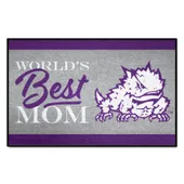 Fan Mats Tcu Horned Frogs World's Best Mom Starter Mat Accent Rug - 19In. X 30In.