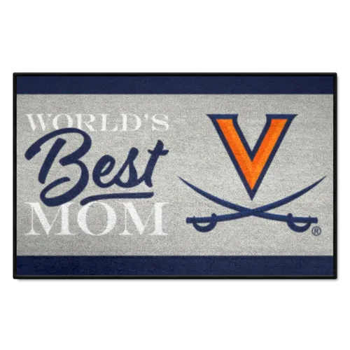 Fan Mats Virginia Cavaliers World's Best Mom Starter Mat Accent Rug - 19In. X 30In.