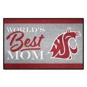 Fan Mats Washington State Cougars World's Best Mom Starter Mat Accent Rug - 19In. X 30In.