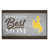 Fan Mats Wyoming Cowboys Starter Mat Accent Rug - 19In. X 30In.