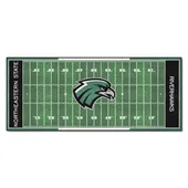 Fan Mats Northeastern State Riverhawks Field Runner Mat - 30In. X 72In.