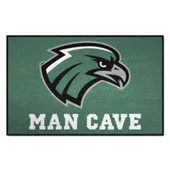 Fan Mats Northeastern State Riverhawks Man Cave Starter Mat Accent Rug - 19In. X 30In.