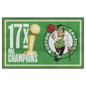 Fan Mats Boston Celtics Dynasty 5Ft. X 8Ft. Plush Area Rug