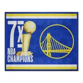 Fan Mats Golden State Warriors Dynasty 8Ft. X 10Ft. Plush Area Rug