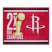 Fan Mats Houston Rockets Dynasty 8Ft. X 10Ft. Plush Area Rug