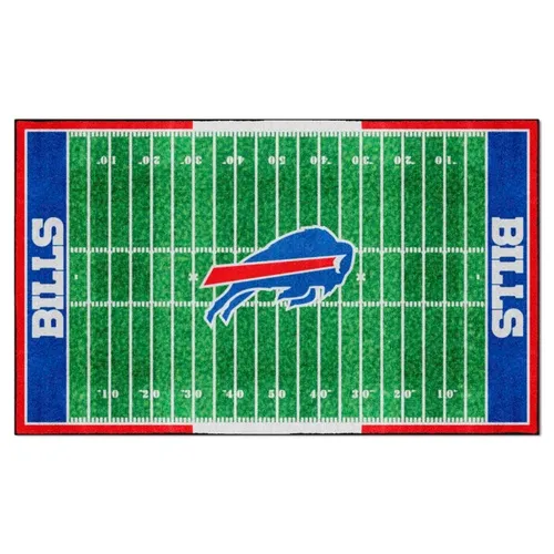 Fan Mats Buffalo Bills 6 Ft. X 10 Ft. Plush Area Rug