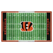 Fan Mats Cincinnati Bengals 6 Ft. X 10 Ft. Plush Area Rug