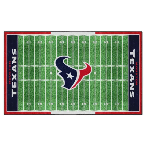 Fan Mats Houston Texans 6 Ft. X 10 Ft. Plush Area Rug