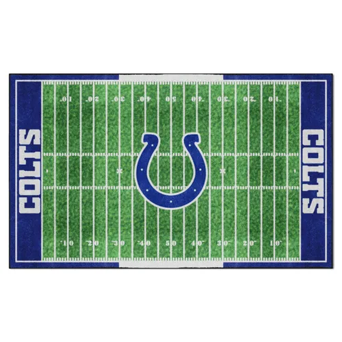 Fan Mats Indianapolis Colts 6 Ft. X 10 Ft. Plush Area Rug