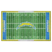 Fan Mats Los Angeles Chargers 6 Ft. X 10 Ft. Plush Area Rug