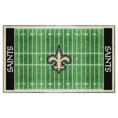 Fan Mats New Orleans Saints 6 Ft. X 10 Ft. Plush Area Rug